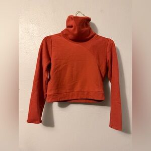 ALO Yoga Red Turtleneck Sweater